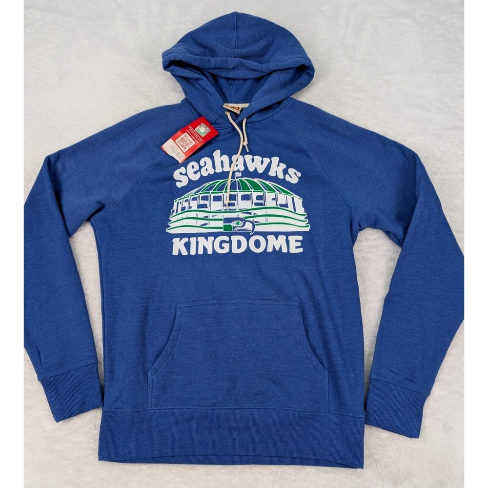 VTG‎ Homage Seattle Seahawks Men's M Retro "Kingdome" Pullover Hoodie New